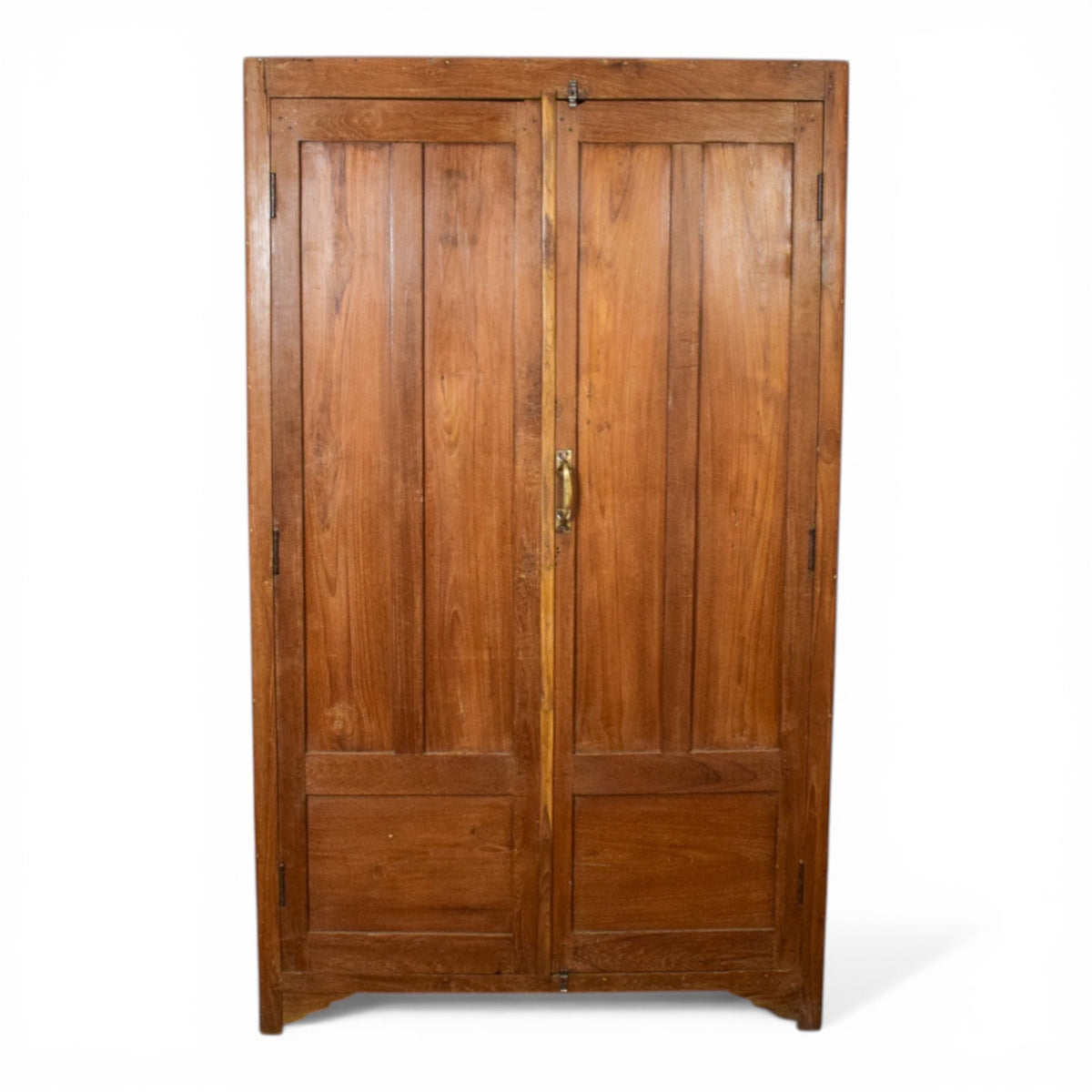Vintage Large Wooden Rustic Housekeepers Cupboard Cabinet