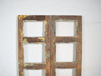 Pair of Antique Vintage Indian Doors Shutters