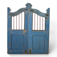 Pair of Vintage Indian Garden Dog Gates
