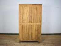 Vintage Rustic Hard Wood Fitted Interior Cupboard Cabinet Storage