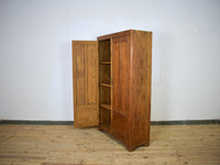 Vintage Large Wooden Rustic Housekeepers Cupboard Cabinet