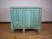 Vintage Painted Kitchen Island Cupboard Cabinet
