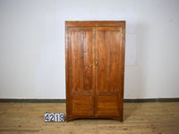 Vintage Large Wooden Rustic Housekeepers Cupboard Cabinet
