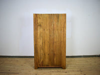 Vintage Large Wooden Rustic Housekeepers Cupboard Cabinet