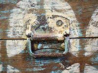 Hand Painted Vintage Chest Trunk Box