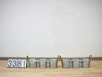 MILLWARDS® Galvanised Triple Planter - MEDIUM