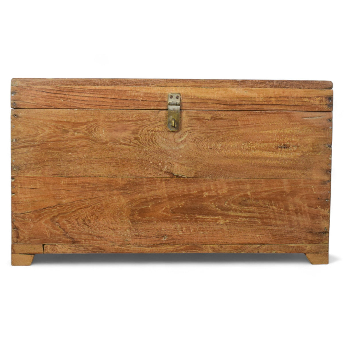 Vintage Rustic Wooden Chest Box