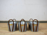 MILLWARDS® Galvanised Triple Planter - MEDIUM