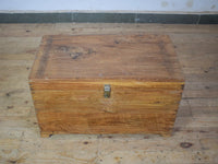 Vintage Rustic Wooden Chest Box