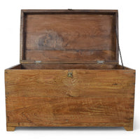 Vintage Rustic Wooden Chest Box