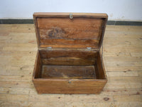 Vintage Rustic Wooden Chest Box
