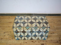 Hand Painted Vintage Chest Trunk Box