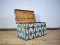 Hand Painted Vintage Chest Trunk Box