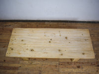 Large Vintage Rustic Reclaimed Pine Wood Nagaland Style Coffee Table