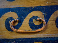 Hand Painted Vintage Coffee Table Chest Trunk Box