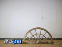 Vintage Wooden Fanlight Window Frame