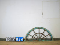 Vintage Wooden Fanlight Window Frame