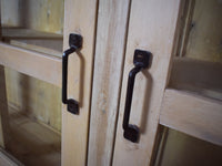 Very Large Vintage Rustic Wooden Apothecary Shop Sideboard Drawers Cabinet