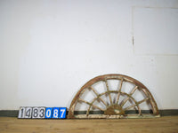 Vintage Wooden Fanlight Window Frame