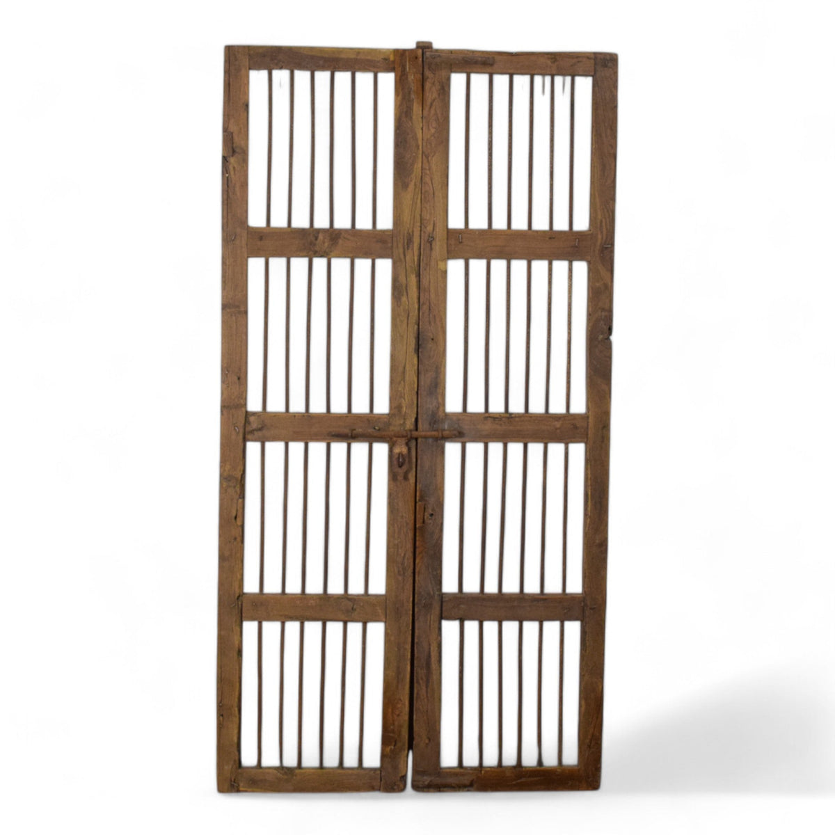 Pair of Antique Vintage Indian Doors Shutters