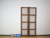 Pair of Antique Vintage Indian Doors Shutters
