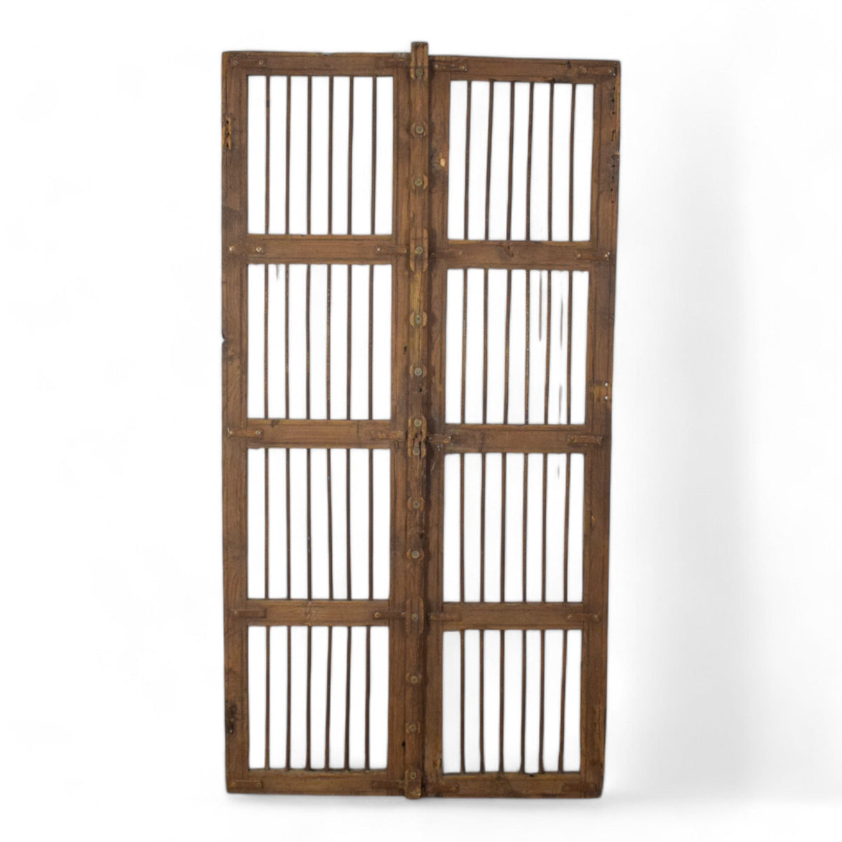Pair of Antique Vintage Indian Doors Shutters