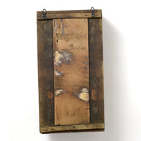 Vintage Rustic Architectural Wooden Carved Mould Board Wall Art