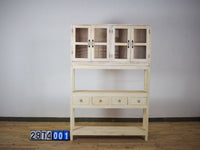 Vintage Rustic Reclaimed Wooden Sideboard Cupboard Dresser