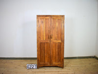 Vintage Rustic Wooden Housekeepers Cupboard Cabinet