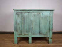 Vintage Painted Kitchen Island Cupboard Cabinet