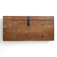 Vintage Rustic Wooden Chest Box