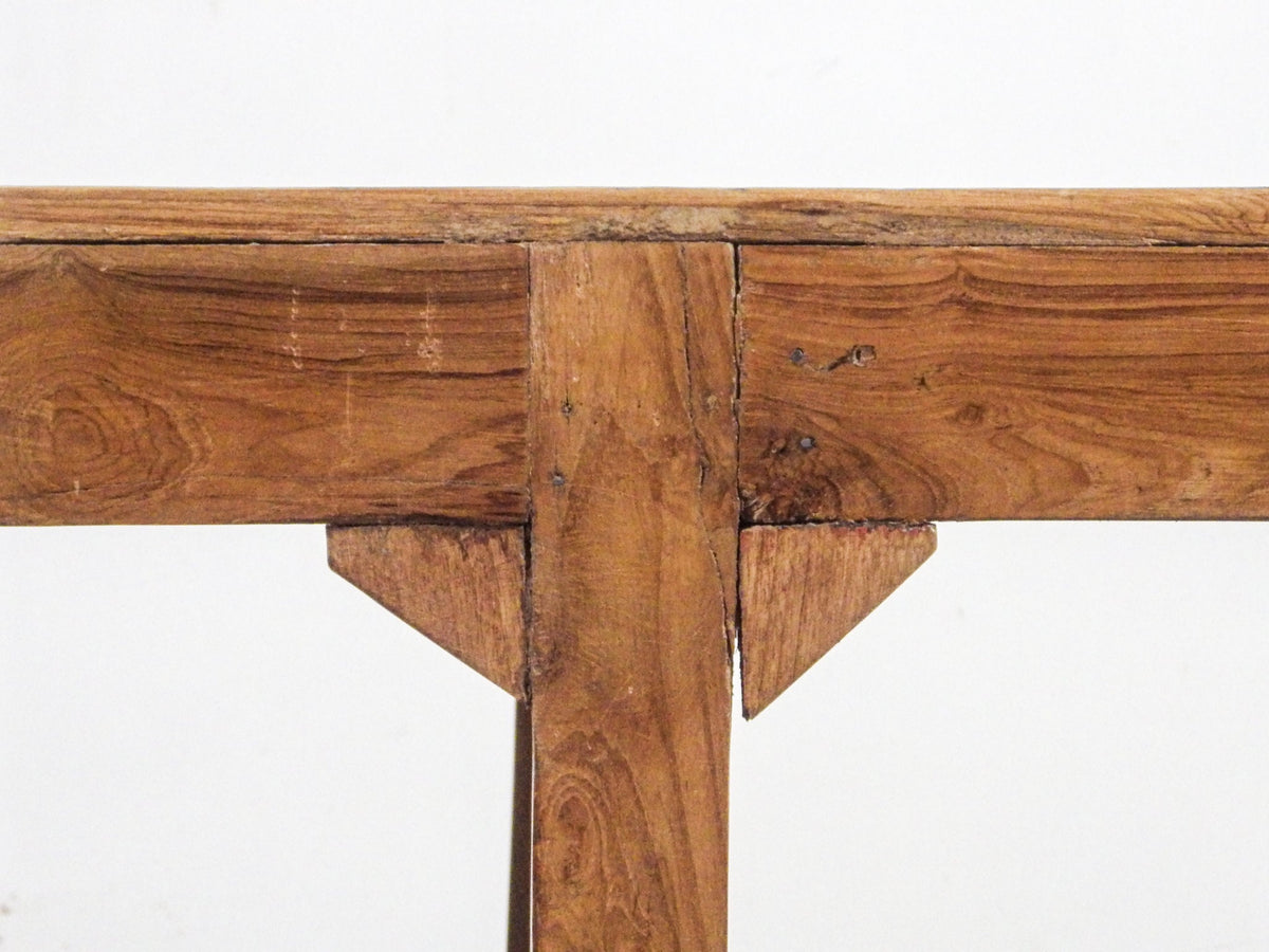 Very Large Rustic Wooden Bench