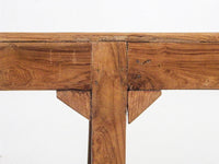 Very Large Rustic Wooden Bench