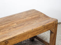 Very Large Rustic Wooden Bench