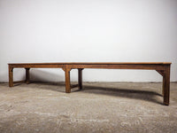 Very Large Rustic Wooden Bench