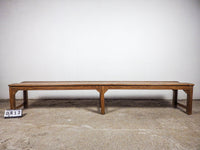 Very Large Rustic Wooden Bench