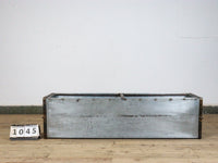 MILLWARDS® Handmade Vintage Style Galvanised Trough Planter - 122 cm