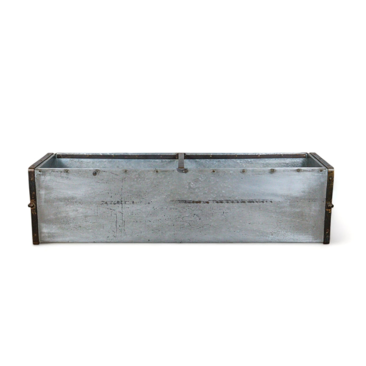 MILLWARDS® Handmade Vintage Style Galvanised Trough Planter - 122 cm