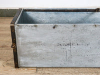 MILLWARDS® Handmade Vintage Style Galvanised Trough Planter - 122 cm