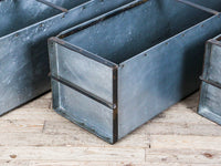 MILLWARDS® Handmade Vintage Style Galvanised Trough Planter - 122 cm