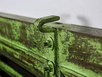 Very Large Vintage Wooden Shutter Screen Panel Garden Fence