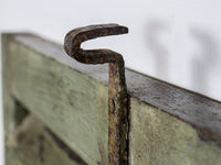 Very Large Vintage Wooden Shutter Screen Panel Garden Fence