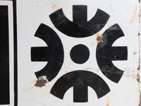 Very Large 200 cm 'ELECON' Vintage Enamel Sign