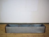 MILLWARDS® Handmade Vintage Style Galvanised Trough Planter - 6FT