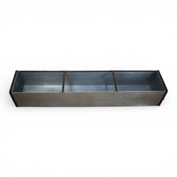 MILLWARDS® Handmade Vintage Style Galvanised Trough Planter - 6FT