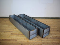 MILLWARDS® Handmade Vintage Style Galvanised Trough Planter - 6FT