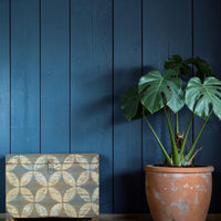 Hand Painted Vintage Chest Trunk Box