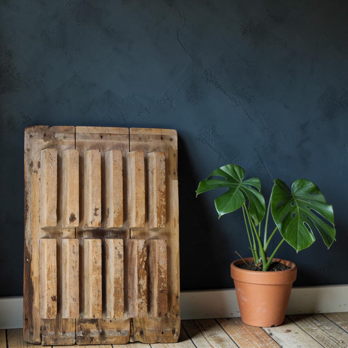 Vintage Rustic Architectural Wooden Carved Mould Board Wall Art