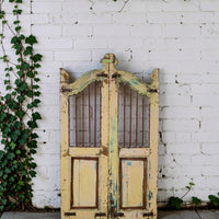 Pair of Vintage Indian Garden Dog Gates