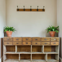 Large Pine Drawers Sideboard Cupboard Cabinet